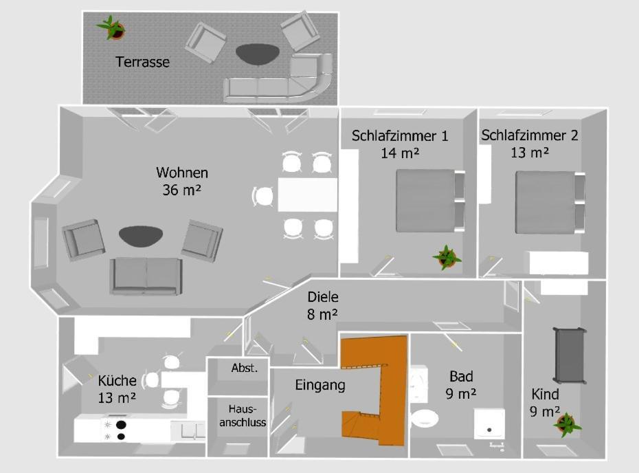 Appartement Familienurlaub Im Gruenen à Wernigerode Extérieur photo